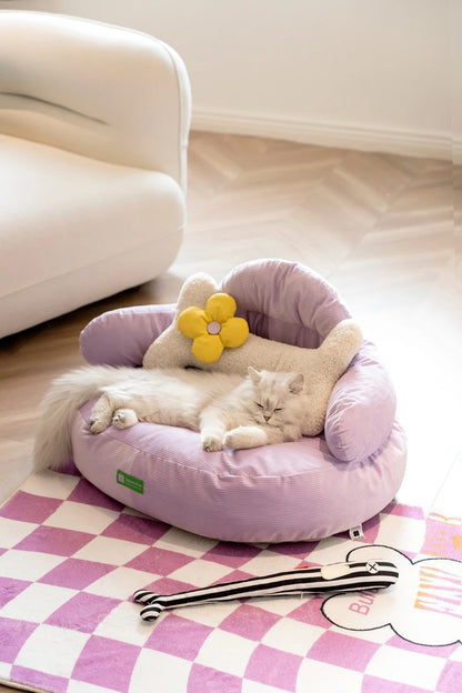 Pastel Pom Moms & Friends cosy nest beds