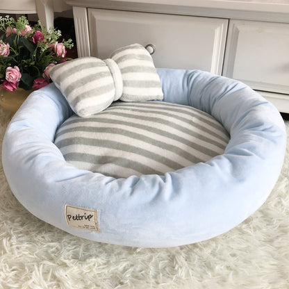 Plush dog kennel pet kennel cat kennel