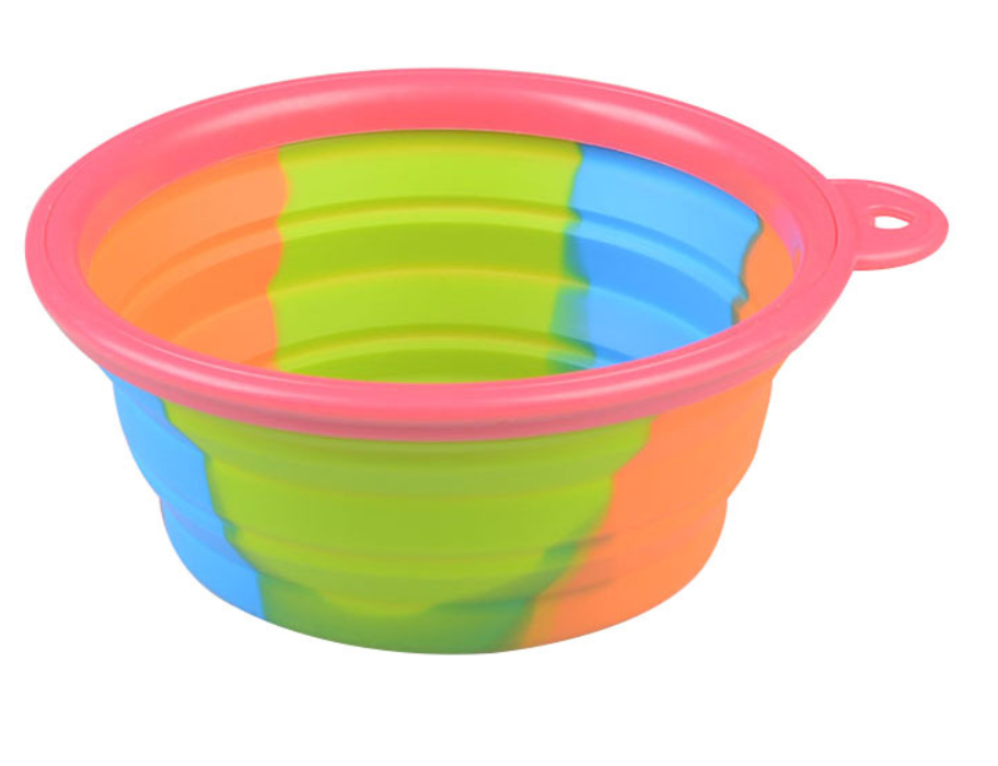 Pom Moms & Friends Camouflage travel silicone bowl