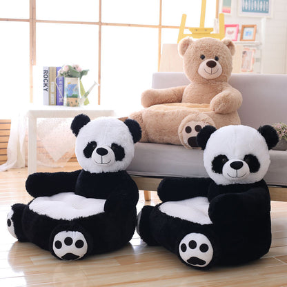 Bear & Panda Shaped Pom Moms & Friends Dog Bed