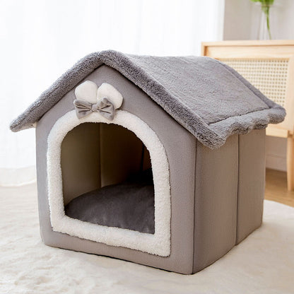 Pet Bed Small Dog Teddy Cat Litter Four Seasons Universal Dog House Dog Bed Pets Supplies