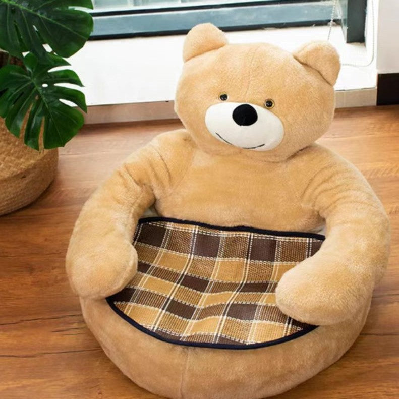 Pom Moms & FriendsTeddy Bear Cuddle Bed